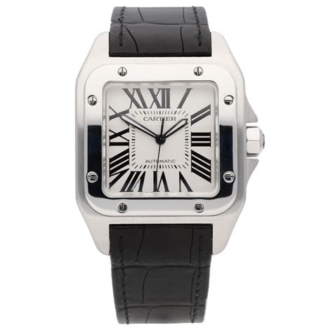 cartier santos 2010|cartier santos 100 watch.